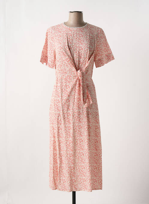 Rochie midi roșu CHERRY PARIS femeie