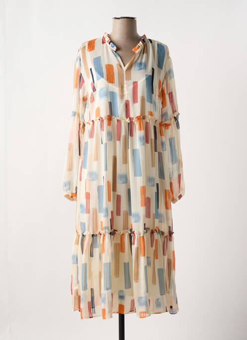 Rochie midi bej NUMPH femeie