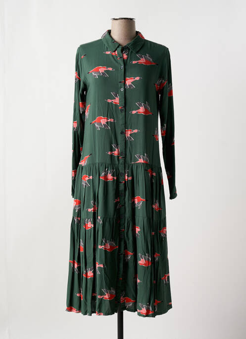 Rochie midi verde COMPAÑIA FANTASTICA femeie