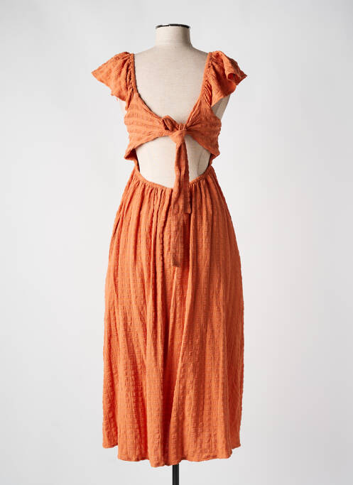 Rochie lungă portocaliu COMPAÑIA FANTASTICA femeie