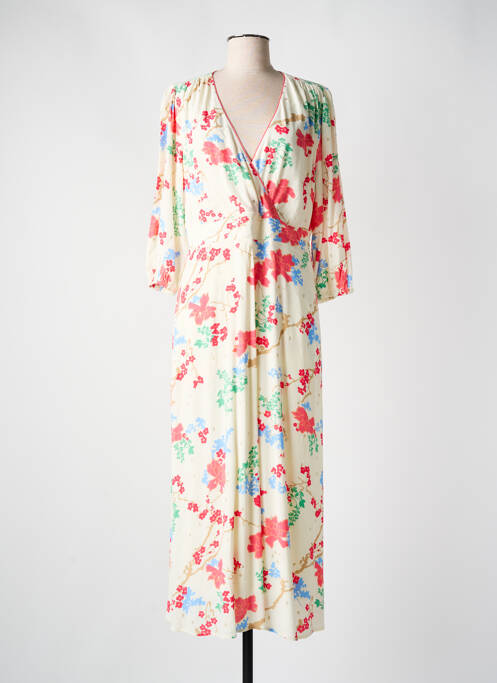 Rochie lungă bej NUMPH femeie