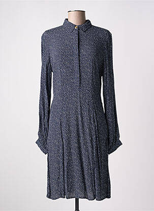 Rochie midi mâneci lungi mâneci lungi albastru NUMPH femeie