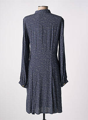 Rochie midi mâneci lungi mâneci lungi albastru NUMPH femeie