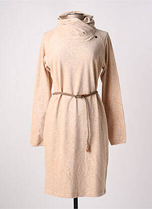 Rochie midi bej RAGWEAR femeie