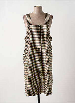 Rochie midi maro NUMPH femeie