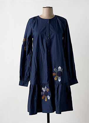 Rochie scurtă albastru NUMPH femeie