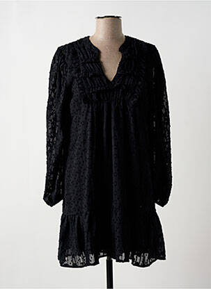 Rochie scurtă mâneci lungi mâneci lungi negru CHERRY PARIS femeie