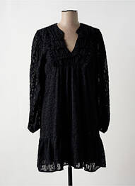 Rochie scurtă mâneci lungi mâneci lungi negru CHERRY PARIS femeie