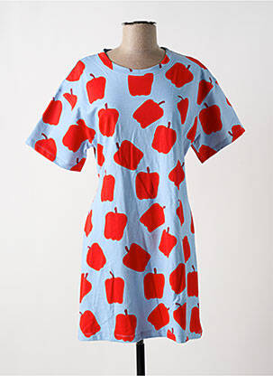 Rochie scurtă albastru COMPAÑIA FANTASTICA femeie