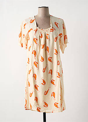 Rochie scurtă portocaliu COMPAÑIA FANTASTICA femeie