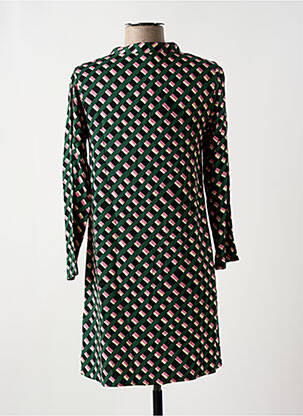 Rochie scurtă mâneci lungi mâneci lungi verde COMPAÑIA FANTASTICA femeie