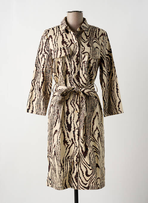 Rochie midi bej NUMPH femeie