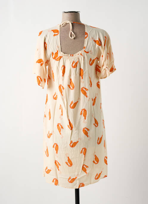 Rochie scurtă portocaliu COMPAÑIA FANTASTICA femeie