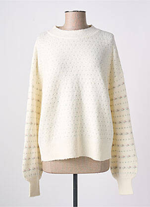 Pulover bej LOSAN femeie