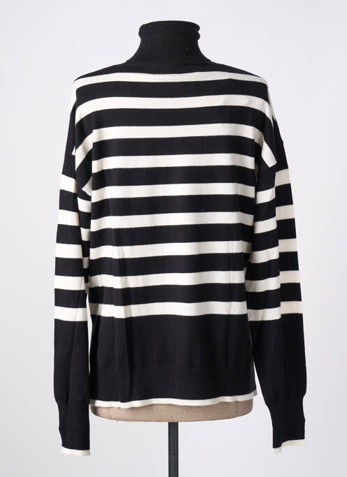 Pulover cu guler înalt negru LOSAN femeie