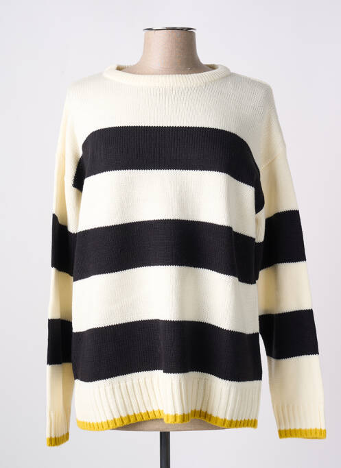 Pulover bej LOSAN femeie