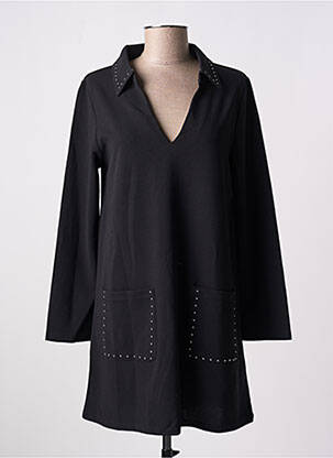 Rochie scurtă mâneci lungi mâneci lungi negru LOSAN femeie