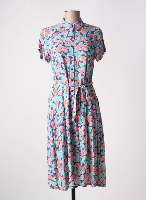 Rochie midi albastru COMPAÑIA FANTASTICA femeie