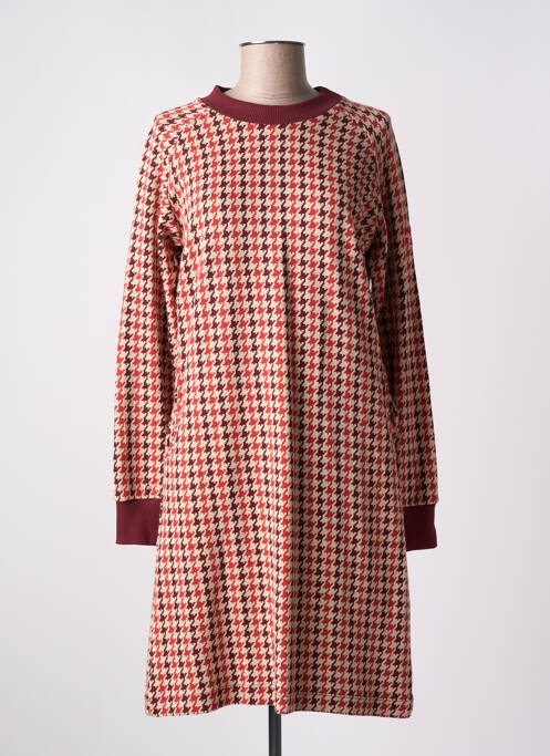 Rochie midi mâneci lungi mâneci lungi portocaliu MADEMOISELLE YEYE femme