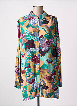 Tunică mâneci lungi roz NUMPH femeie