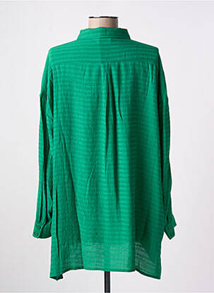 Tunică mâneci lungi guler de bluză verde COMPAÑIA FANTASTICA femeie