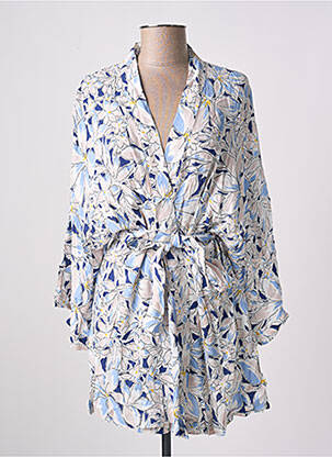 Jachete kimono guler petrecut albastru CALIE femeie