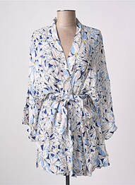 Jachete kimono guler petrecut albastru CALIE femeie