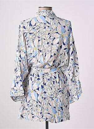 Jachete kimono guler petrecut albastru CALIE femeie