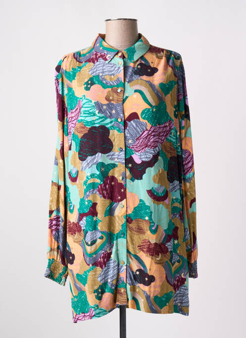 Tunică mâneci lungi roz NUMPH femeie