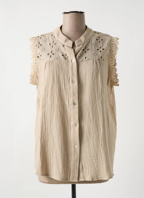 Cămașă bej NELL femeie