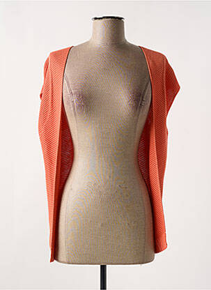 Vestă cu mâneci scurte portocaliu NELL femeie