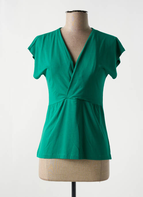 Tricou verde MADEMOISELLE YEYE femeie