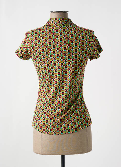 Cămașă mâneci scurte mâneci scurte verde KING LOUIE femme