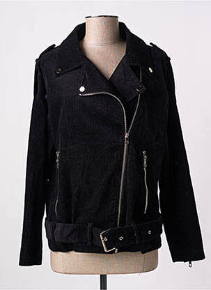 Jachete casual guler tip costum negru IT HIPPIE femeie