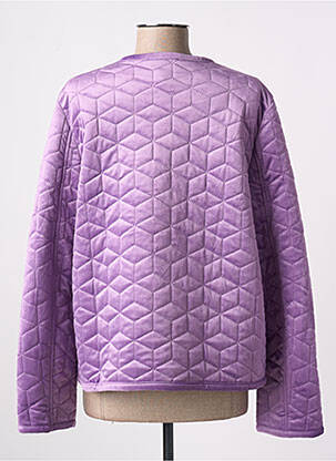 Jachete casual guler rotund violet CHERRY PARIS femeie