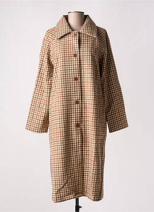 Palton lung bej COMPAÑIA FANTASTICA femeie