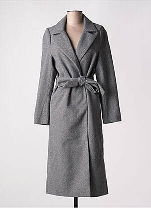 Palton lung gri LOSAN femeie