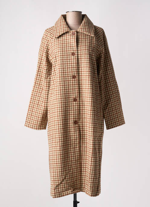 Palton lung bej COMPAÑIA FANTASTICA femeie