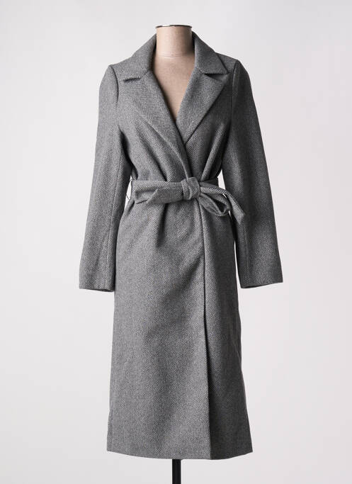 Palton lung gri LOSAN femeie