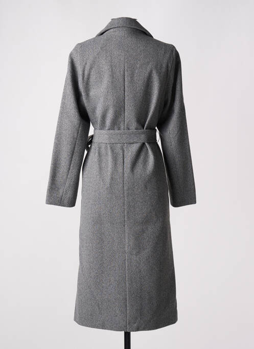 Palton lung gri LOSAN femeie