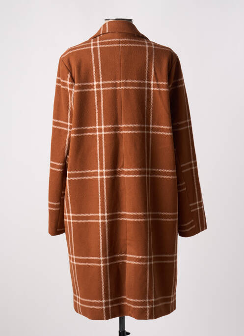 Palton lung maro LOSAN femeie