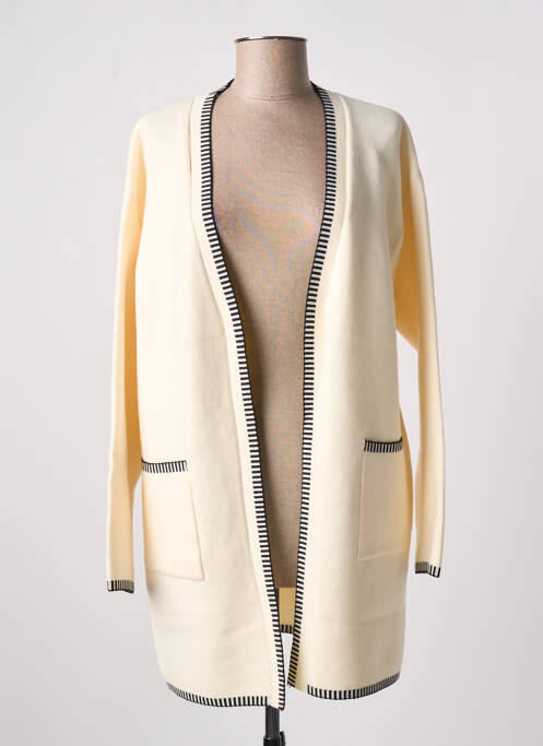 Vestă cu mâneci lungi bej CHERRY PARIS femeie