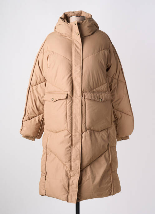 Geacă matlasată maro NUMPH femeie