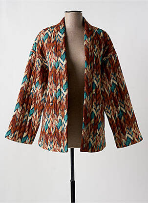 Jachete kimono mâneci lungi maro IT HIPPIE femeie