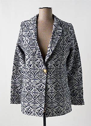 Sacou buzunare albastru LOVE BY MD femeie