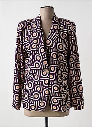 Sacou buzunare violet COMPAÑIA FANTASTICA femeie