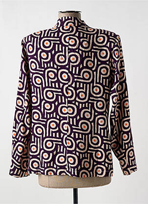 Sacou buzunare violet COMPAÑIA FANTASTICA femeie