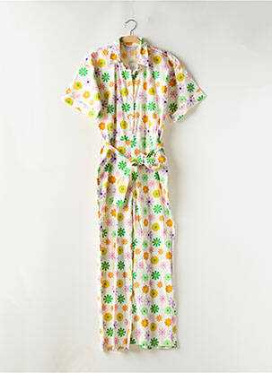 Salopetă-pantalon alb COMPAÑIA FANTASTICA femeie