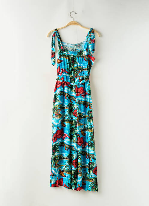 Salopetă-pantalon bretele subțiri bretele subțiri albastru KING LOUIE femme