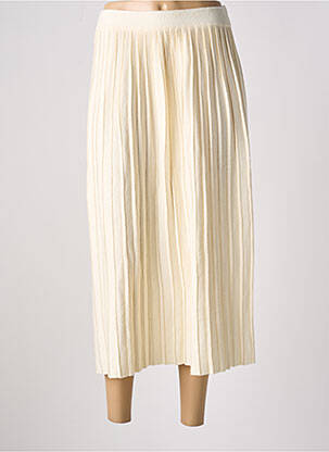 Fustă lungă bej CHERRY PARIS femeie